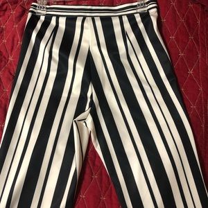 Jealous Tomato Pants - Blank and white striped Bells Jealous Tomato Pants - Blank and white striped Bells